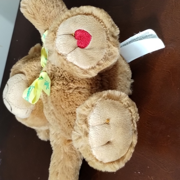 Whitman's Brown Teddy Bear Cuddly Plush stuffed animal - Picture 6 of 12